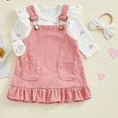 Conjunto Infantil Salopete + Faixa