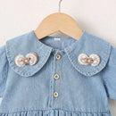 Vestido Infantil Jeans Penélope
