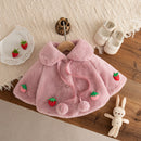 Casaco Infantil Pompom Moranguinho