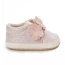 Tênis Baby Brilho Florzinhas