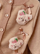 Cardigã Infantil Ursinhos