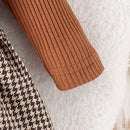 Romper Infantil Xadrez + Laço