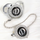 Chupeta Prata + Prendedor Inicial