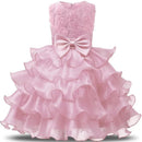 Vestido Infantil Glamour Babados - Loja BiBia