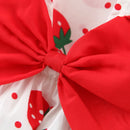 Vestido Infantil Moranguinhos + Chapéu