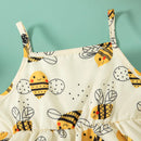 Vestido Infantil + Chapéu Abelhinha - Loja BiBia