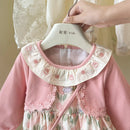 Vestido Infantil Babi + Bolsinha
