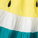 Vestido Infantil Melancia + Bolsinha