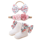 Kit Flower Meia + faixas