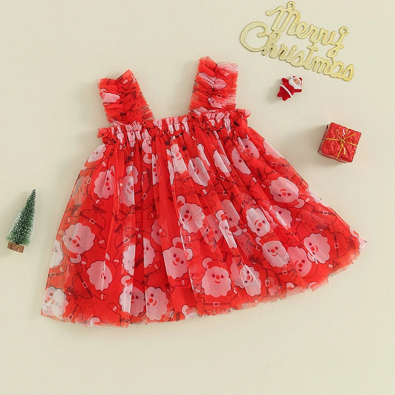 Vestido Infantil Natalino