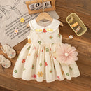 Vestido Liz Flor + Bolsinha