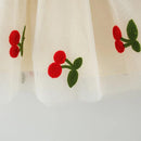 Vestido Infantil Cereja Encanto