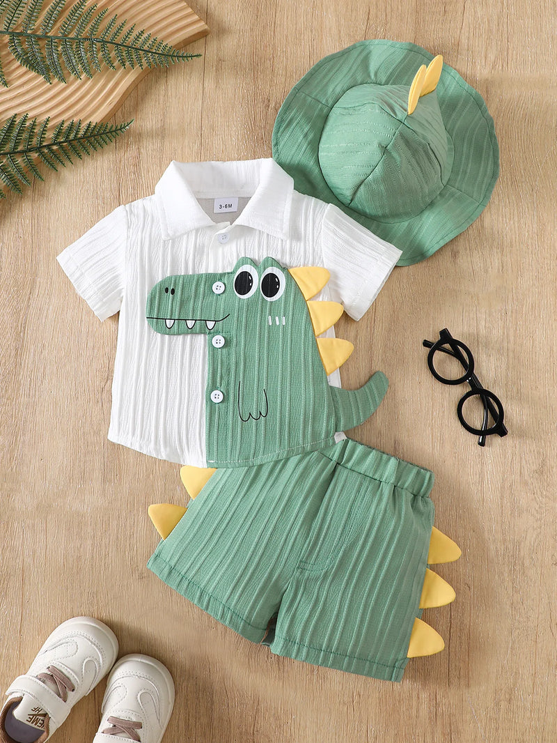 Conjunto Baby Dino 3 PÇS