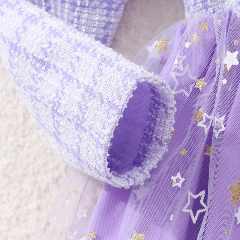 Vestido Infantil Stella + Bolsinha