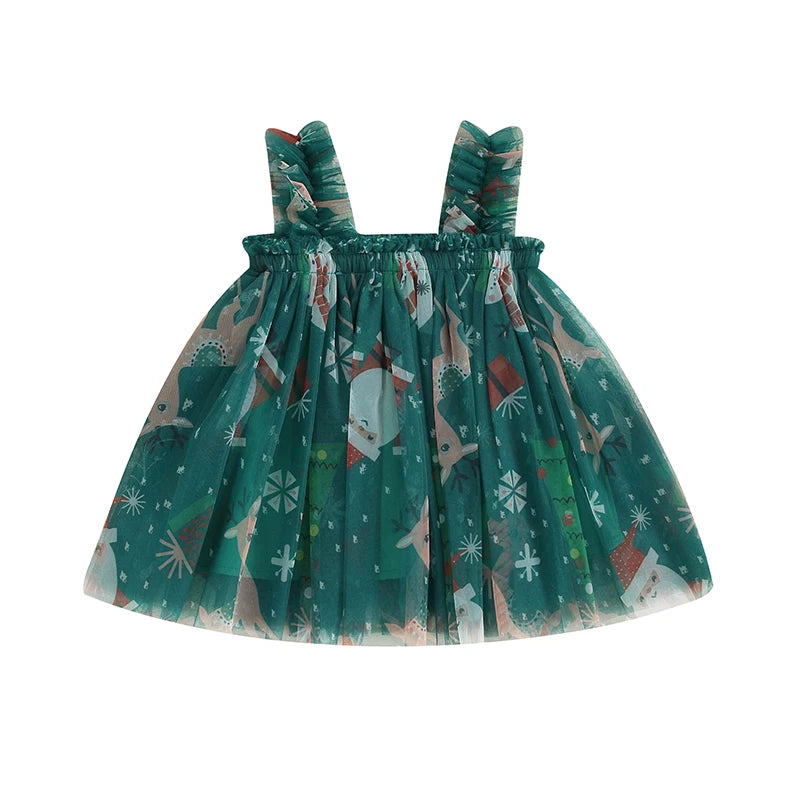 Vestido Infantil Natalino