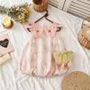 Vestido Infantil Tulipa + Bolsinha