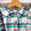 Vestido Infantil Xadrez Mariah