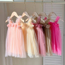 Vestido Infantil Tule Flor Vintage - Loja BiBia