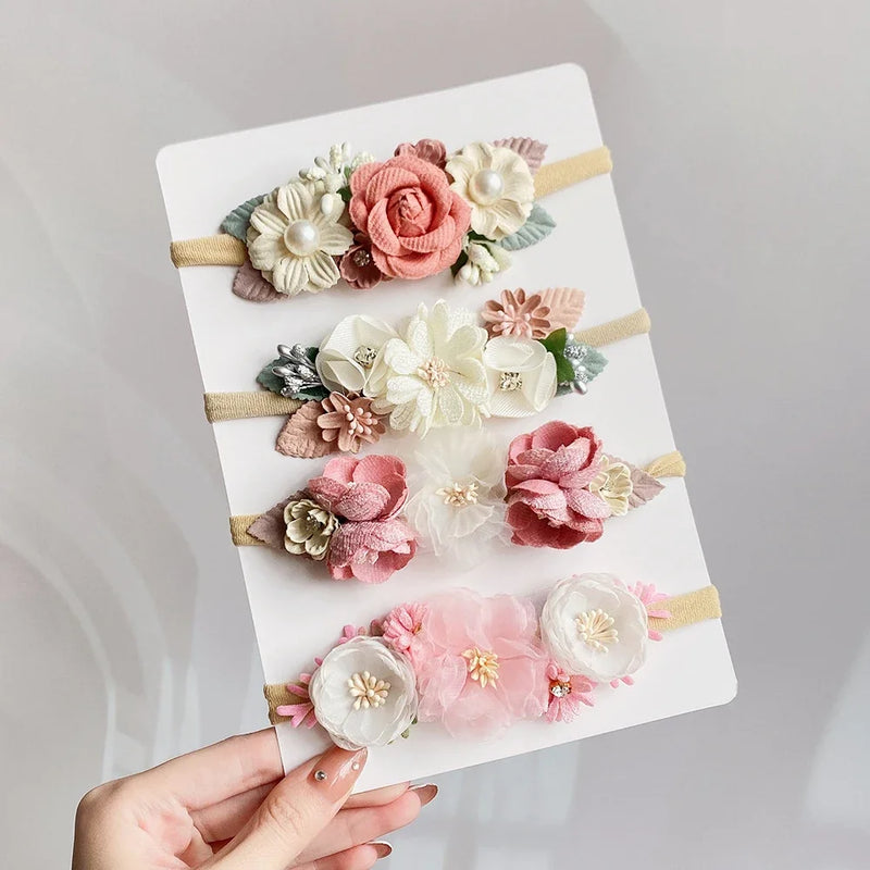 Kit Baby Faixas Flores
