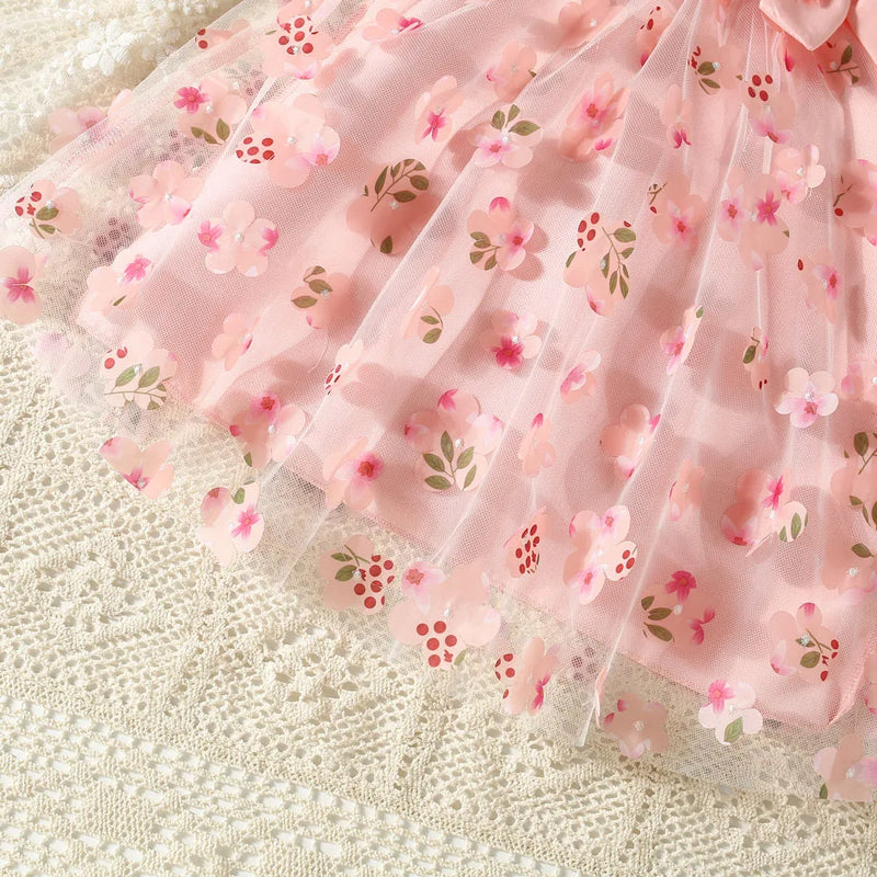 Vestido Infantil Florzinhas