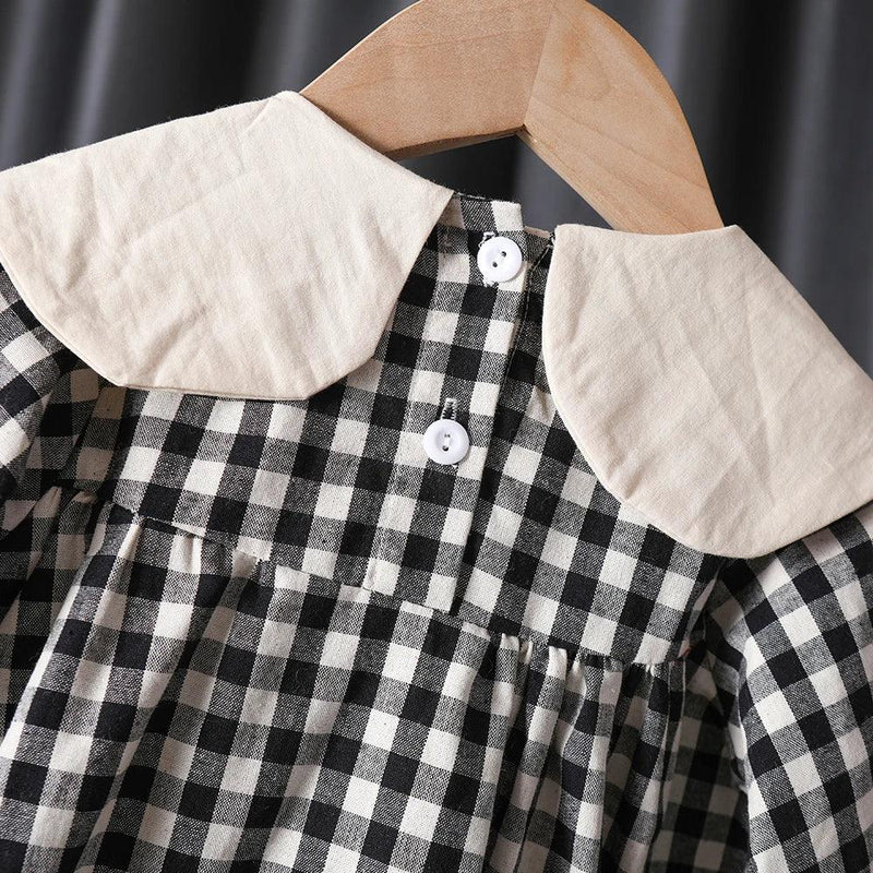 Vestido Infantil Xadrez Golinha