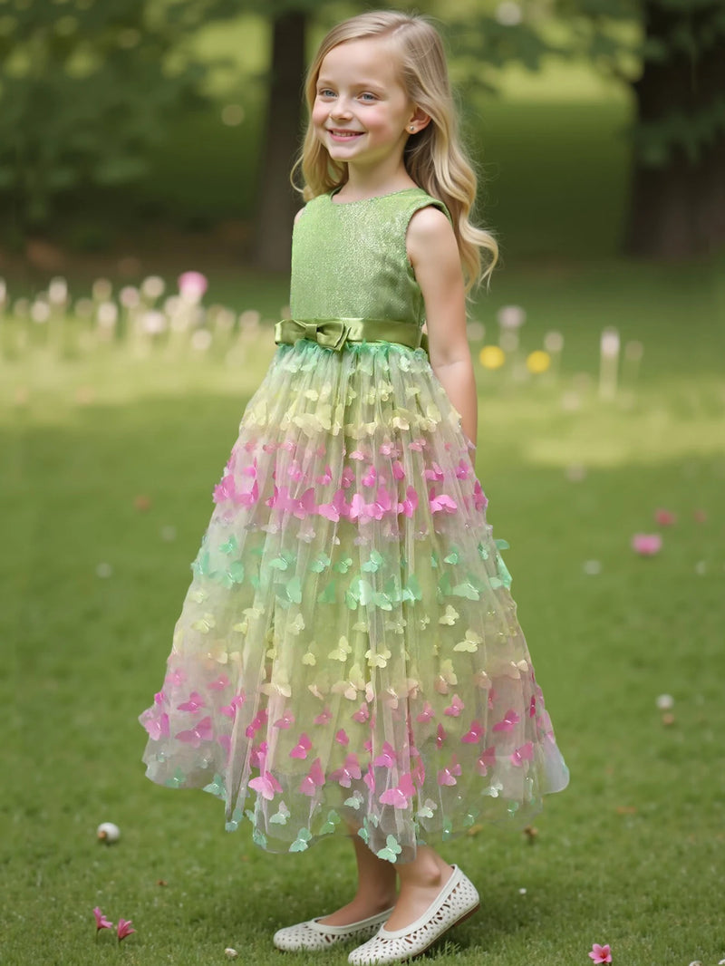 Vestido Infantil Bella Borboletas