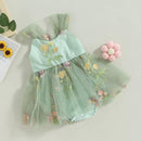 Body Infantil Feminino Tule Bordado - Loja BiBia