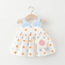 Vestido Infantil Lila + Bolsa Florzinha