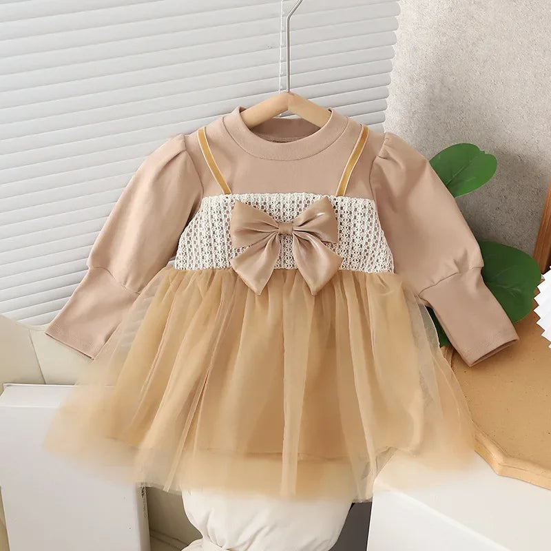 Vestido Infantil Lady Laço