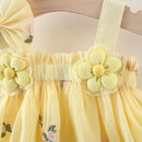 Vestido Infantil Flor Verão - Loja BiBia