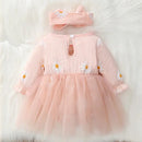 Romper Baby Tule Margarida + Faixa