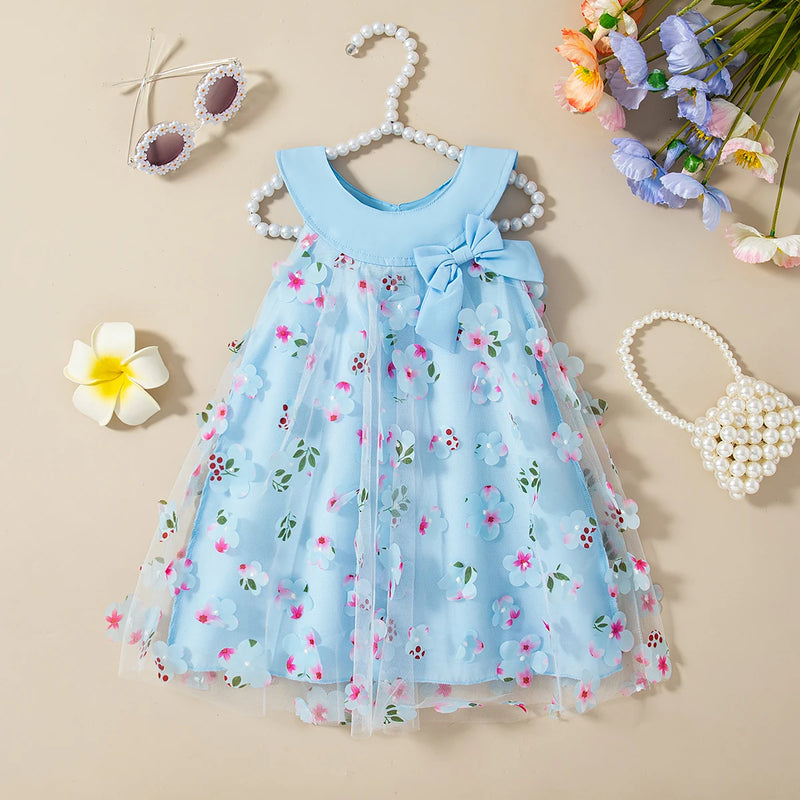 Vestido Infantil Florzinhas