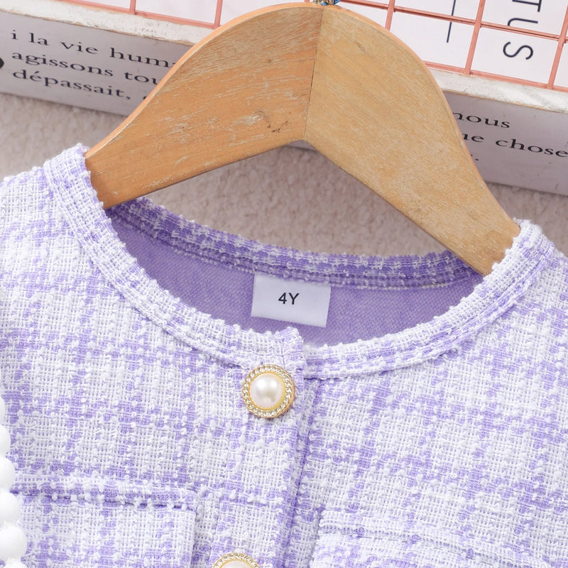 Vestido Infantil Stella + Bolsinha