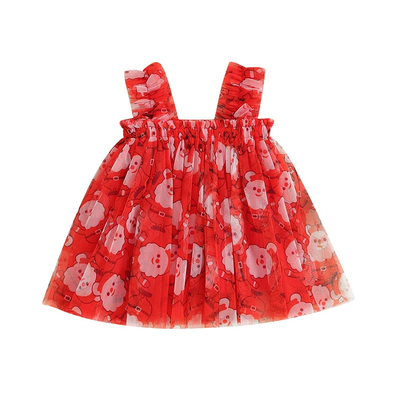 Vestido Infantil Natalino