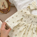 Romper Infantil Floridinho + Faixa