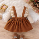 Conjunto Salopete Infantil Brenda