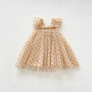 Vestido Infantil Bolinhas Princesa - Loja BiBia