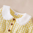 Vestido Infantil Xadrez Sophia