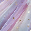 Vestido Infantil Babados Tule Estrelinhas - Loja BiBia