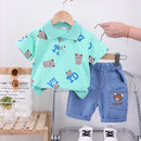 Conjunto Infantil Ursinho Verão