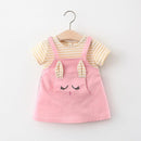 Vestido Infantil Bolso Coelhinho