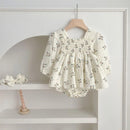 Romper Infantil Floridinho + Faixa - Loja BiBia