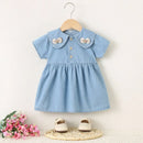 Vestido Infantil Jeans Penélope