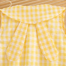 Vestido Infantil Coelhinho + Bolsinha