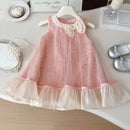 Vestido Infantil Glamour Paetê
