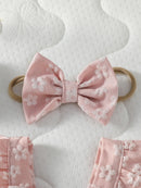 Romper Infantil Mel Florzinha + Faixa