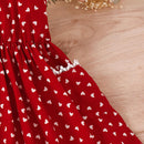 Vestido Infantil + Bolsinha Coração - Loja BiBia