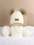 Conjunto Touca Fashion 3 pçs