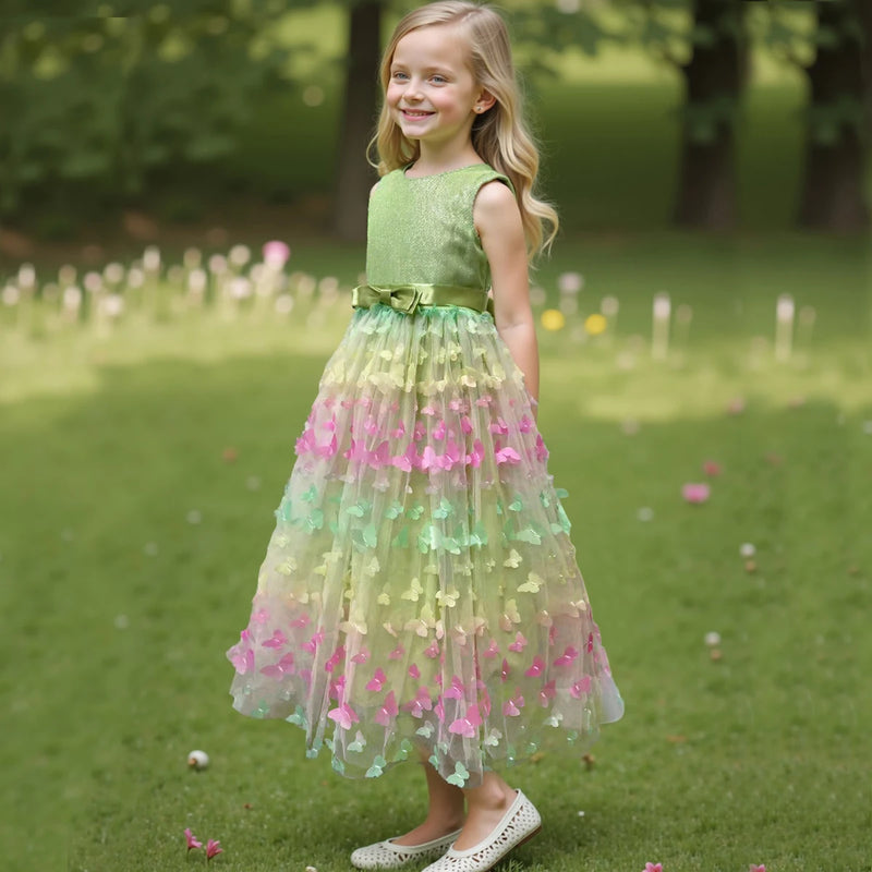 Vestido Infantil Bella Borboletas