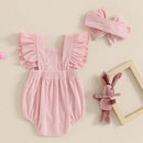 Romper Infantil Fofo + Faixa